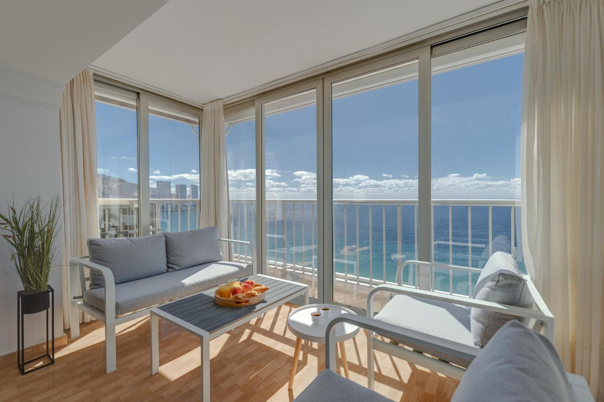 Frontline Panorama Penthouse Tormaraya Levante Benidorm Extérieur photo