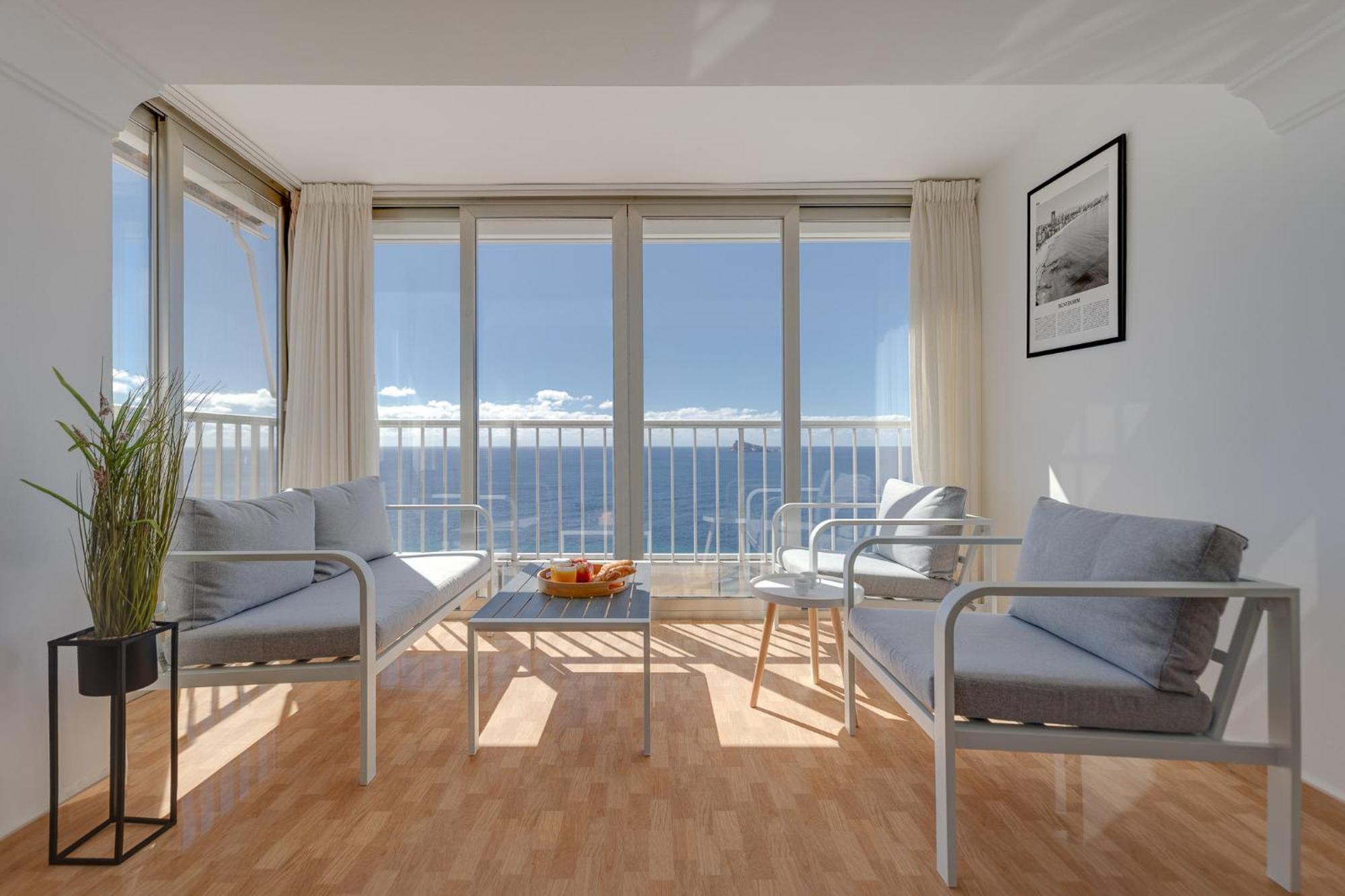 Frontline Panorama Penthouse Tormaraya Levante Benidorm Extérieur photo